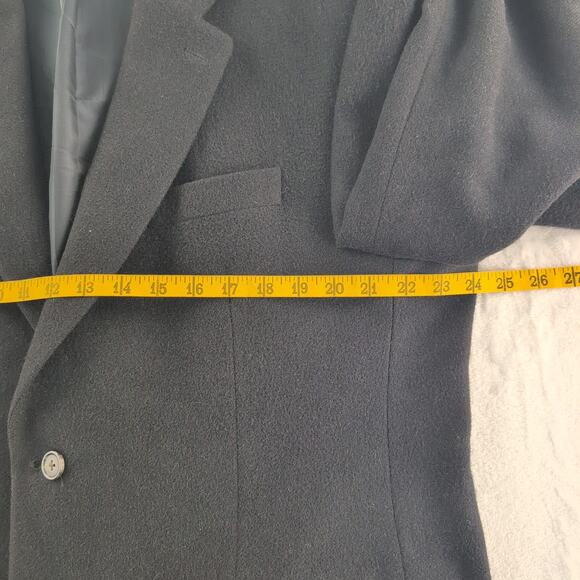 Vintage Lauren Ralph Lauren 100% Camel Hair Two Button Blazer Men's 44R - Picture 6 of 10
